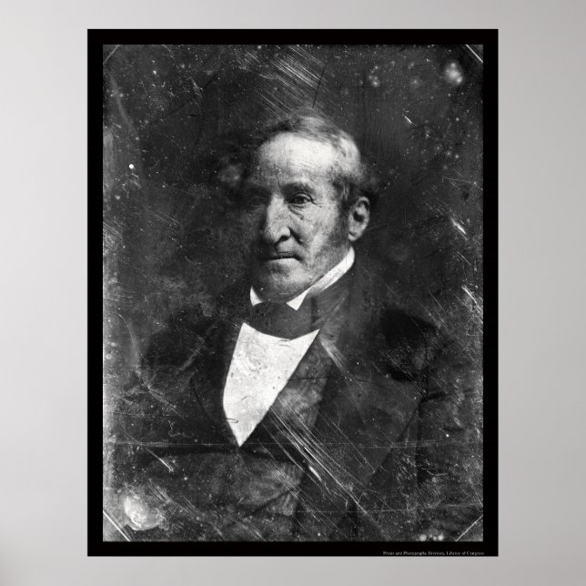 Poster Thomas Hart Benton Daguerreotype 1845 (Frente)