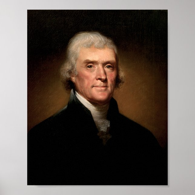 Pôster Thomas Jefferson (Frente)
