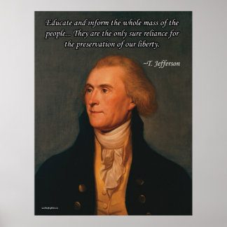 Poster Thomas Jefferson
