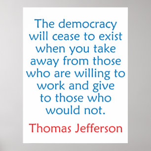 Poster Thomas Jefferson #2