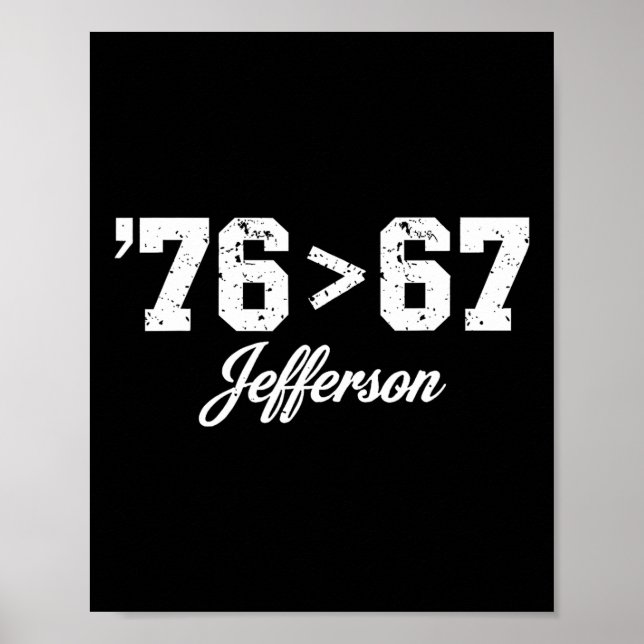 Poster Thomas Jefferson 76 67 Self-evident Make History F (Frente)
