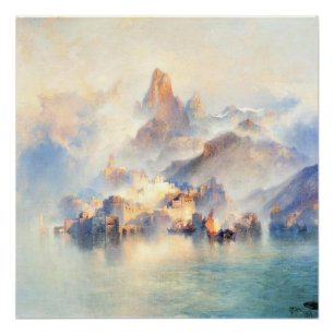 Pôster Thomas Moran - A Cidade do Sonho