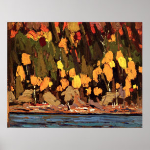 Pôster Thomson - Birches e Cedars