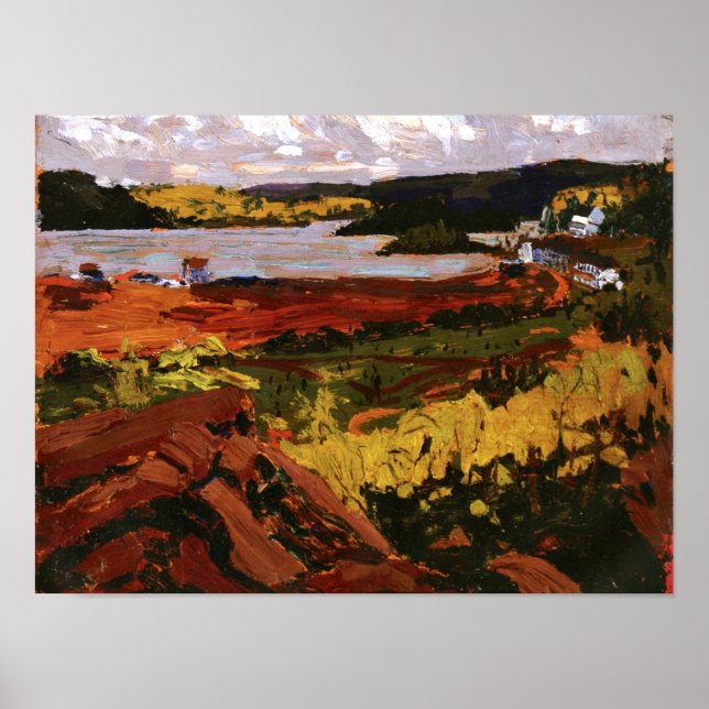 Pôster Thomson - Lago Canoe, Mowat Lodge (Frente)