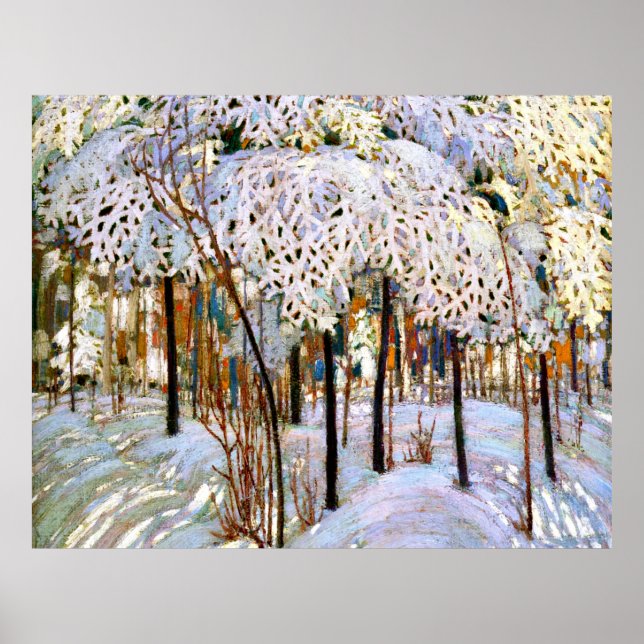 Poster Thomson - Neve em outubro (Frente)