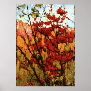 Pôster Thomson - Soft Maple no outono