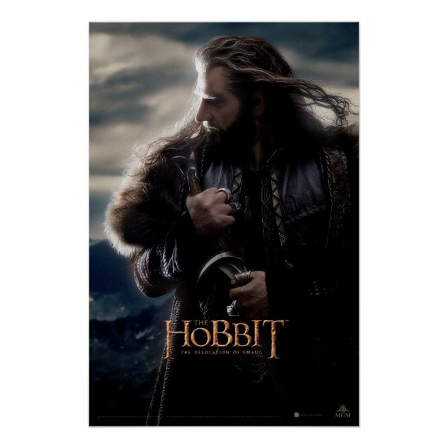 Pôster THORIN OAKENSHIELD™ Caracter Poster 2 (Frente)