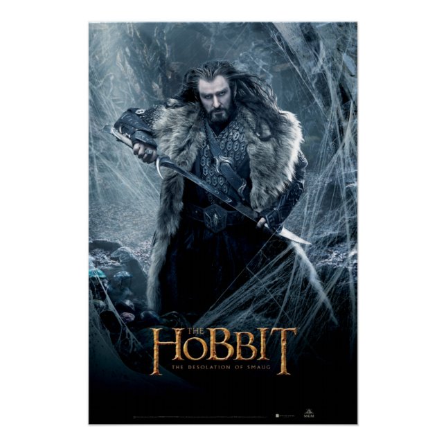 Pôster THORIN OAKENSHIELD™ Caracter Poster 3 (Frente)