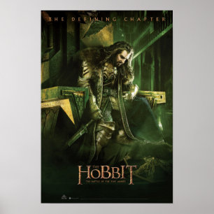 Poster THORIN OAKENSHIELD™ no trono