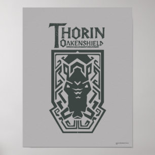 Pôster THORIN OAKENSHIELD™ - Símbolo de blindagem