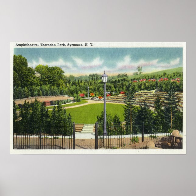 Poster Thornden Park Amphitheater View (Frente)
