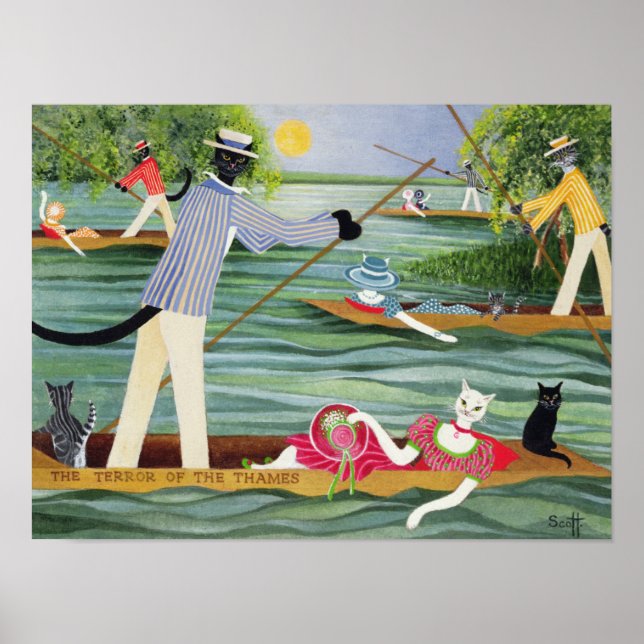 Pôster Those Summer Punts (Frente)