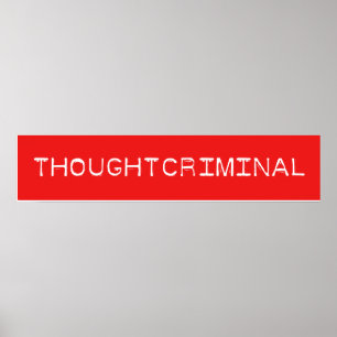 PÔSTER THOUGHTCRIMINAL