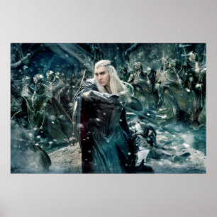 Poster Thranduil Na Batalha