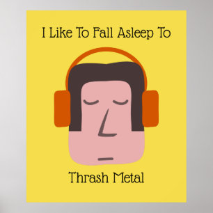 Poster Thrash Metal