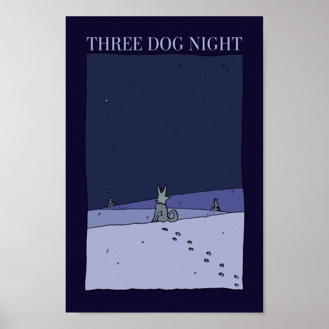 Poster Three Dog Night (Frente)
