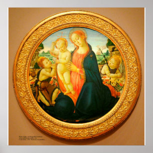 Pôster Three sacred Children by Sellaio