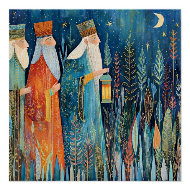 Pôster Three Wisemen, Nativity Story, (Frente)