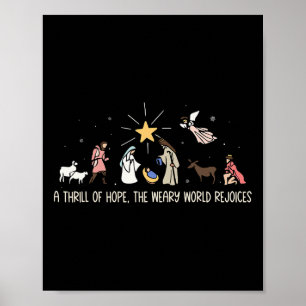 Poster Thrill Of Hope Weary World Alegra O Aniversário Ch