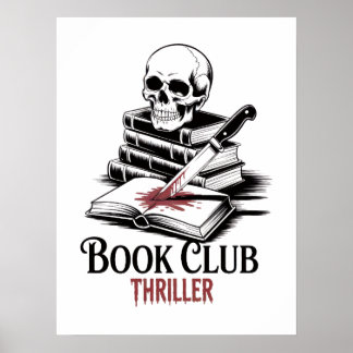 Poster Thriller do Clube do Livro