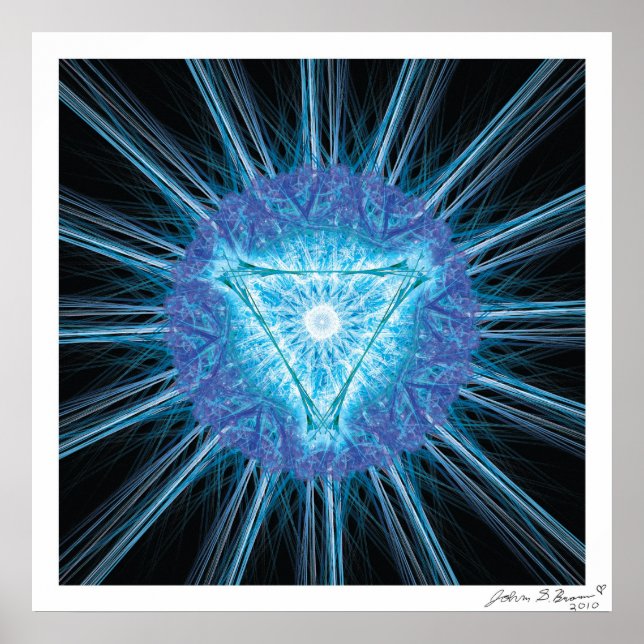 Poster Throat Chakra (Frente)