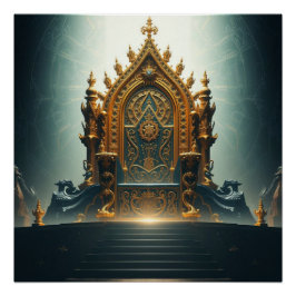 Pôster „Thron der Götter – Sitz der himmlischen Macht“