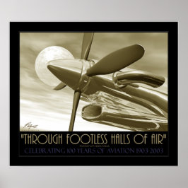 Poster Through Footless Halls Of Air