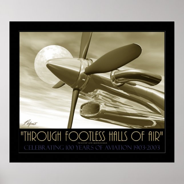 Poster Through Footless Halls Of Air (Frente)