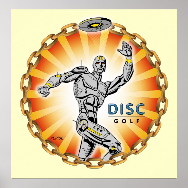 Pôster Thrower Robot #2 (Frente)