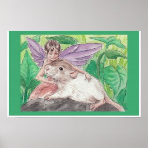 Poster Thumbalina & o rato