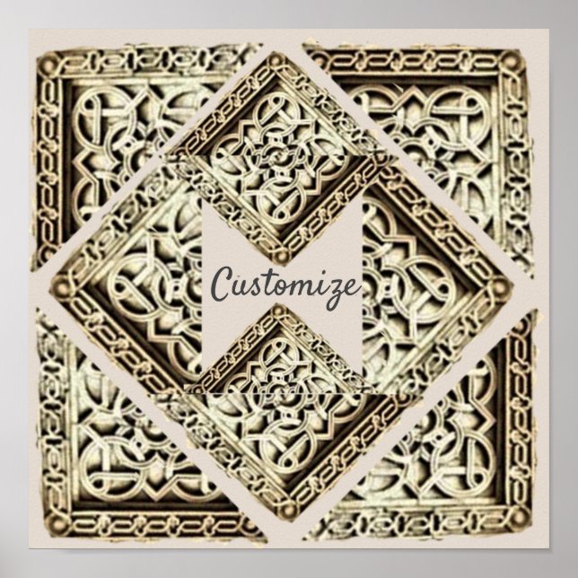 Poster Thunder_Cove da Arquitetura do Templo Islâm (Frente)