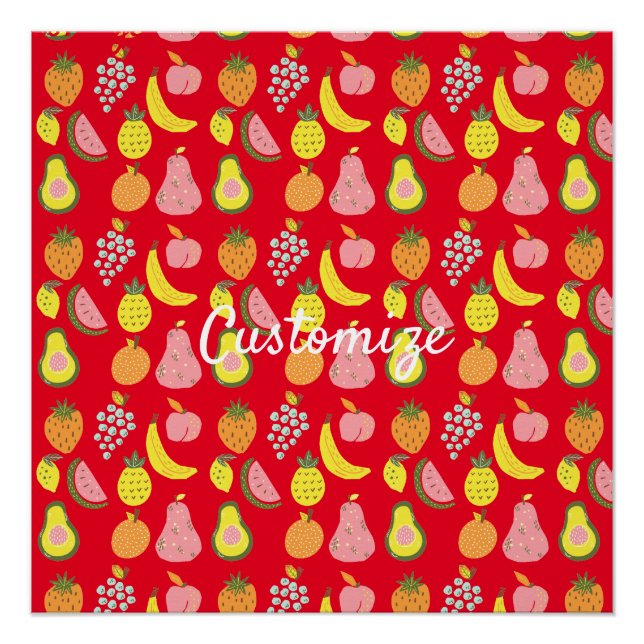 Pôster Thunder_Cove da Coleção Fruta Associada (Frente)