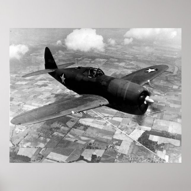 Pôster Thunderbolt P-47D (Frente)