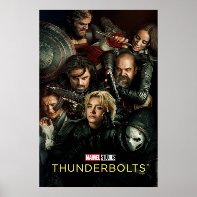 Poster Thunderbolts* | Group Fighting Theatrical (Frente)