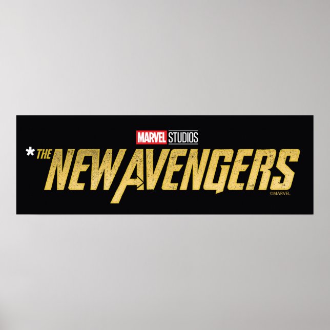 Poster Thunderbolts* | *Logotipo do The New Avengers (Frente)