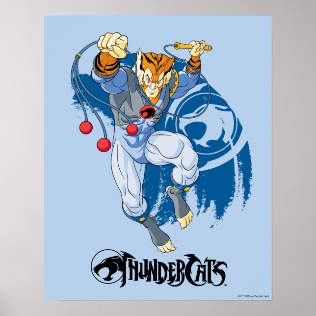 Poster ThunderCats | Gráfico de Caracteres Tygra (Frente)
