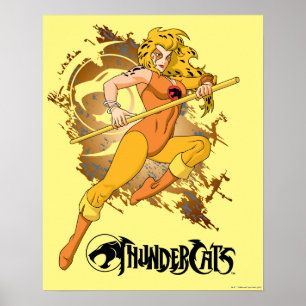 Poster ThunderCats Gráfico de Caráter Cheetara