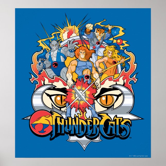 Poster ThunderCats | Gráfico do grupo de bombeiros (Frente)