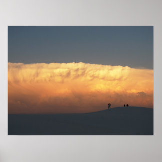 Poster Thunderstorm de areias brancas
