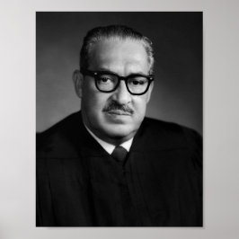 Poster Thurgood Marshall Portrait - 1970