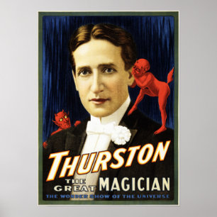 Poster THURSTON, O Excelente Teatro Retro-Americano