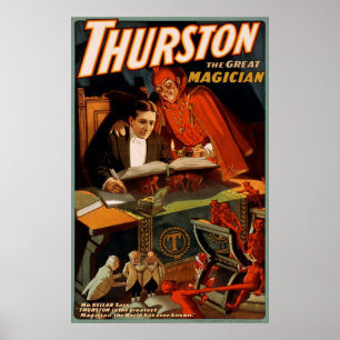 Poster Thurston o grande mágico