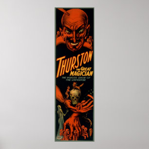 Pôster Thurston o grande mágico