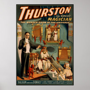 Pôster Thurston o grande mágico