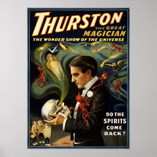 Poster Thurston, o mágico excelente 2 (Frente)