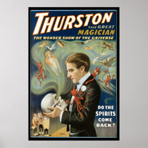 Poster Thurston The Excelente Maggie ~ Vintage Magic Act