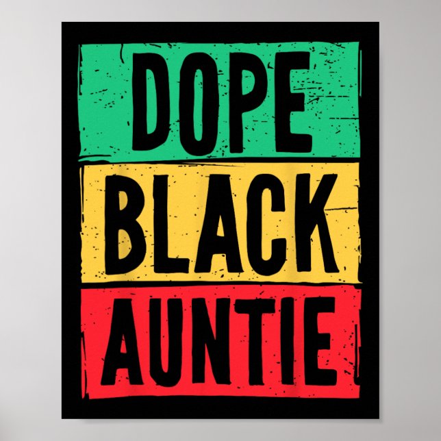 Poster Tia Negra Drogada Tia Junta História Mães Meses (Frente)
