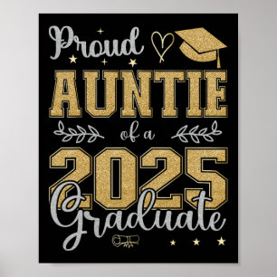 Poster Tia Orgulhosa De Um Formando Cl De 2025 Para Gradu