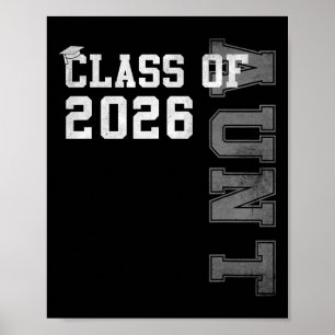 Poster Tia Orgulhosa De Um Graduado Graduanda 2026 Gradua