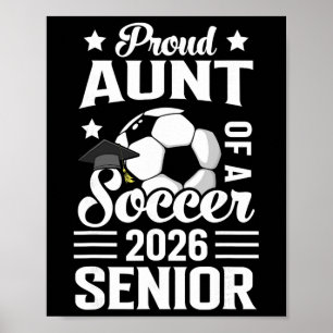 Poster Tia Orgulhosa De Um Veterano De Futebol 2026 Gradu